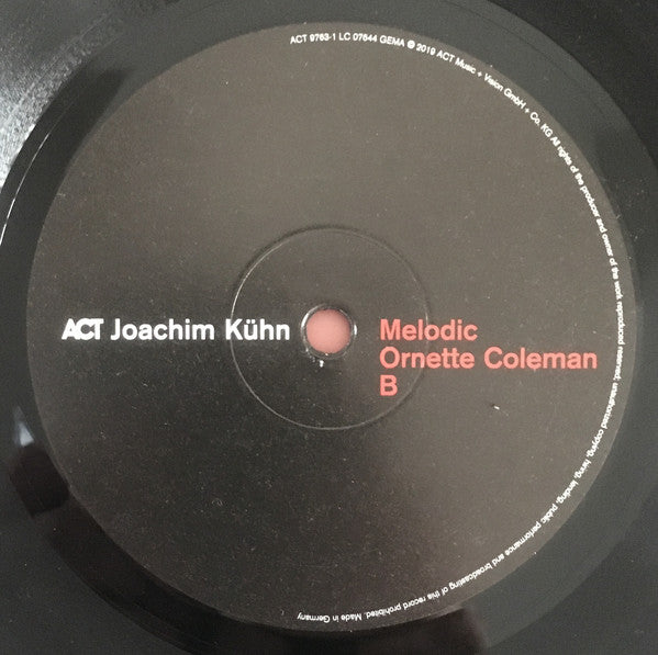 Joachim Kühn : Melodic Ornette Coleman - Piano Works XIII (LP, Album, 180)
