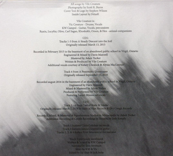 Vile Creature : Preservation Rituals (2015 - 2018) (2xCD, Comp, Ltd)