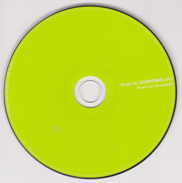 Andrzej Dobrowolski : Music For Orchestra (CD, Comp)