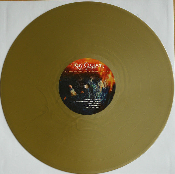 Ray Cooper (4) : Between The Golden Age & The Promised Land (LP, Album, Gol + CD, Album)