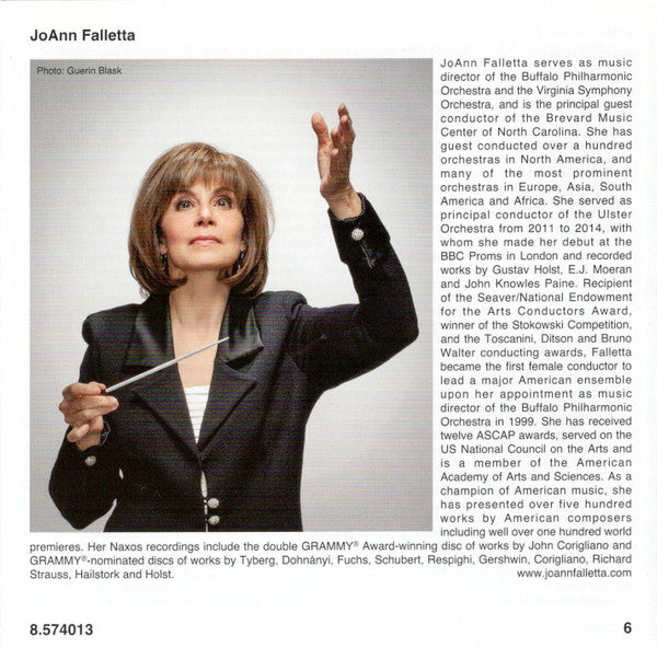 Ottorino Respighi / Buffalo Philharmonic Orchestra, JoAnn Falletta : Roman Trilogy (CD, Album)