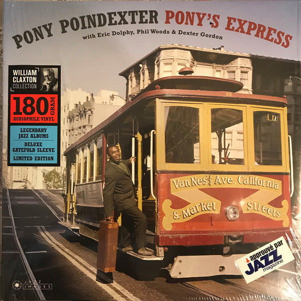 Pony Poindexter : Pony's Express (LP, Album, Ltd, RE, Aud)