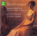 Ludwig van Beethoven, Janos Starker, György Sebök : Sonatas For Cello & Piano (Op. 5 Nos. 1 & 2 · Op.69 · Op. 102 Nos. 1 & 2) (2xCD, Album, RE, RM)