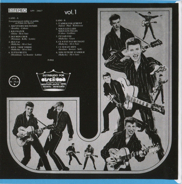 Johnny Hallyday : Le Disque D'or De Johnny Hallyday Volumen 1 (CD, Comp, Ltd, RE, Car)