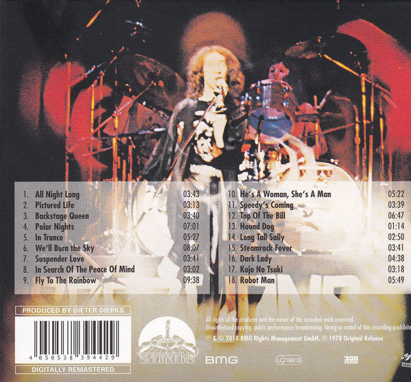 Scorpions : Tokyo Tapes (CD, Album, RE, RM)