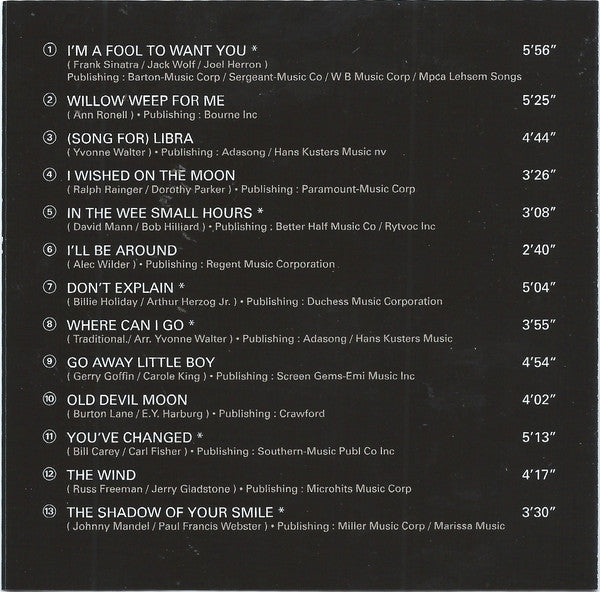 Yvonne Walter : Bitter Sweet (Remembering Ann) (CD, Album)