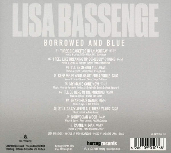 Lisa Bassenge : Borrowed And Blue (CD, Album)