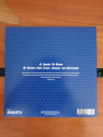 Nobody : Smash Yr Radio / Velvet Cove (7", Single)