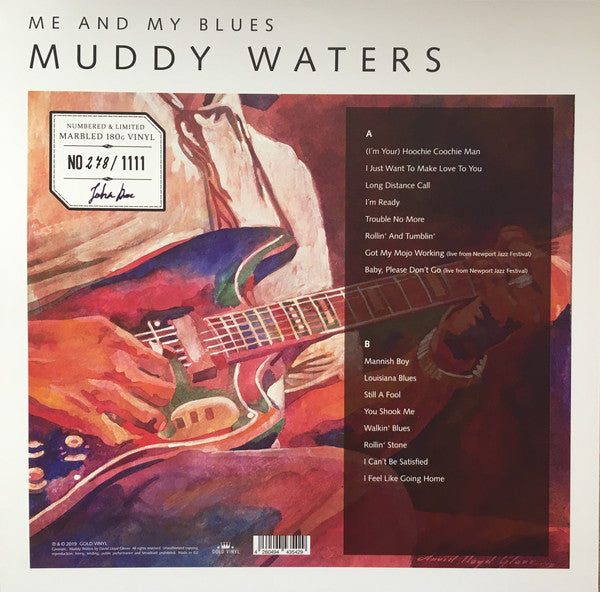 Muddy Waters : Me And My Blues (LP, Comp, Ltd, Num, 180)
