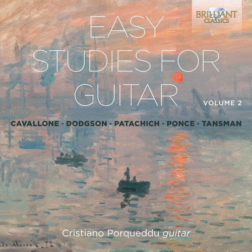 Franco Cavallone, Stephen Dodgson, Iván Patachich, Manuel María Ponce Cuéllar, Alexandre Tansman, Cristiano Porqueddu : Easy Studies For Guitar, Volume 2 (CD, Album)