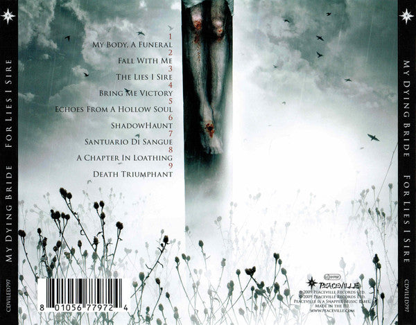 My Dying Bride : For Lies I Sire (CD, Album, RE)