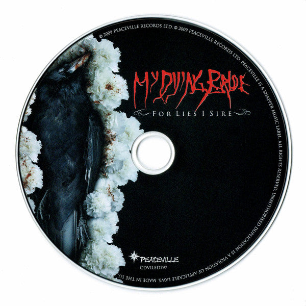 My Dying Bride : For Lies I Sire (CD, Album, RE)