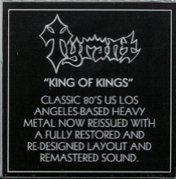 Tyrant (8) : King Of Kings (CD, Album, RE, RM, Dig)