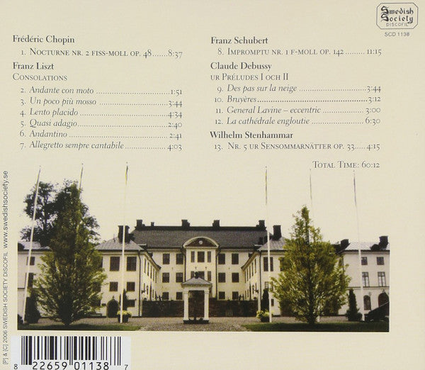 Solveig Funseth : Musik På Karlbergs Slott: Till Tröst, Glädje Och Inspiration = For Comfort, Joy And Inspiration (CD, Album)