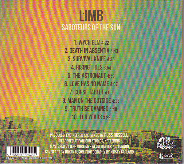 Limb (4) : Saboteurs Of The Sun (CD, Album)