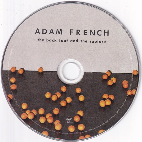 Adam French (3) : The Back Foot And The Rapture (CD, Album)