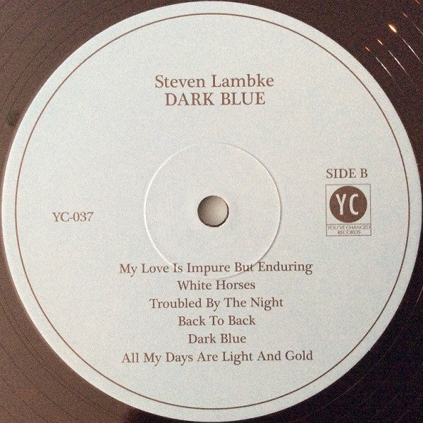 Steve Lambke : Dark Blue (LP, Album)