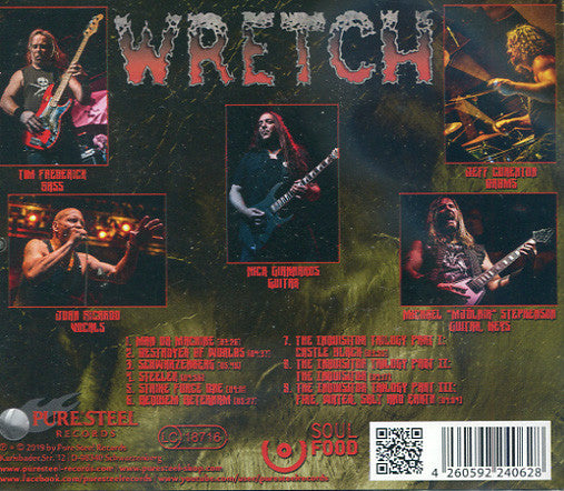 Wretch (2) : Man Or Machine (CD, Album)