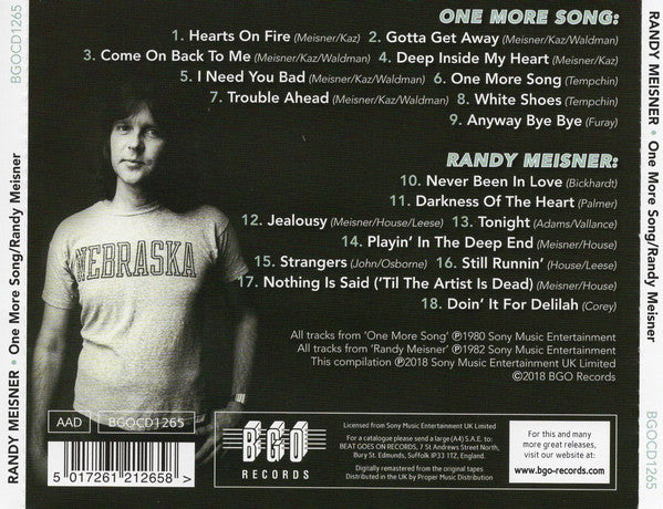 Randy Meisner : One More Song / Randy Meisner (CD, Comp, RM)