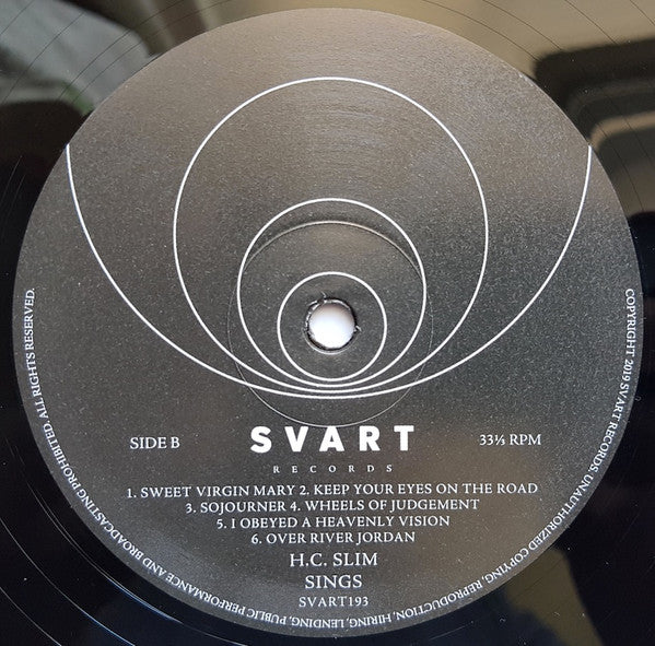 H.C. Slim : Sings (LP, Album)
