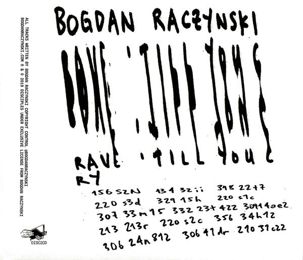 Bogdan Raczynski : Rave 'Till You Cry (CD, Album)