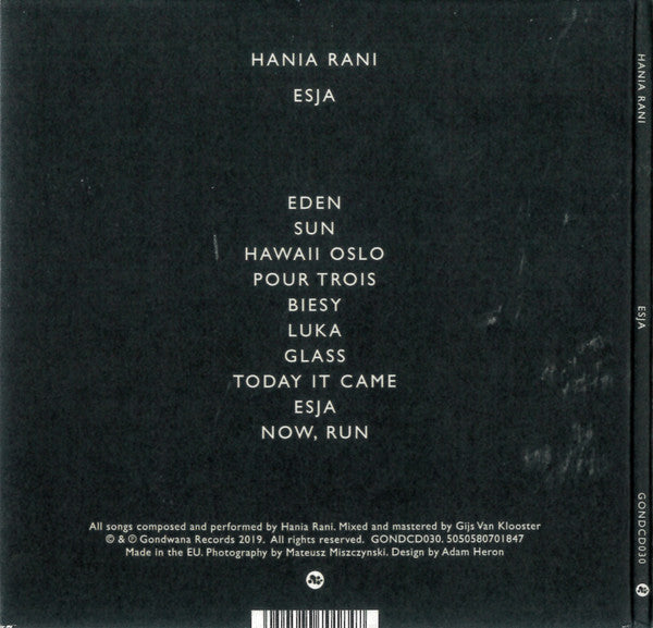 Hania Rani : Esja  (CD, Album)