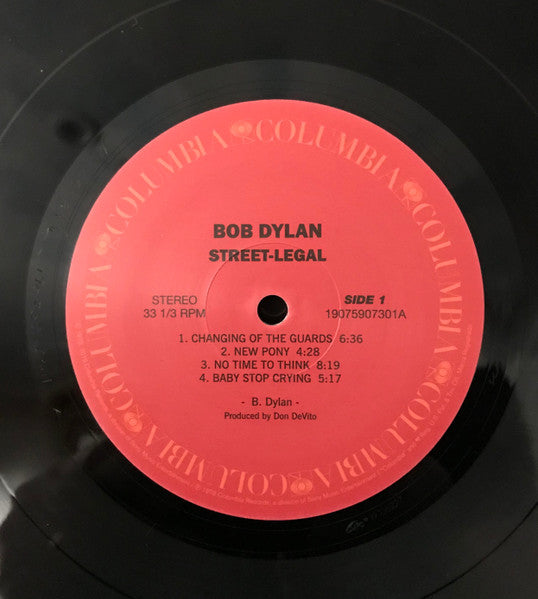 Bob Dylan : Street-Legal (LP, Album, RE)