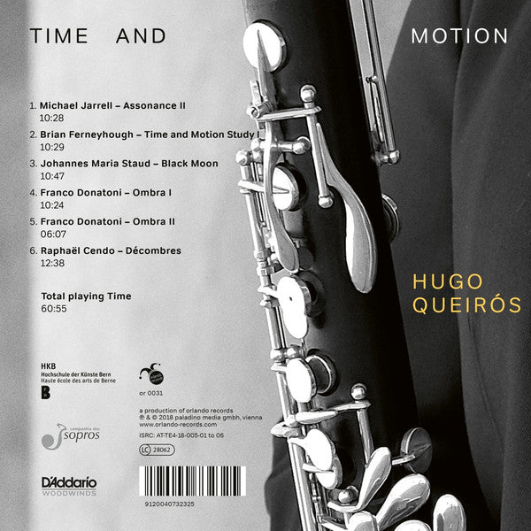 Hugo Queirós : Time And Motion (CD, Album)