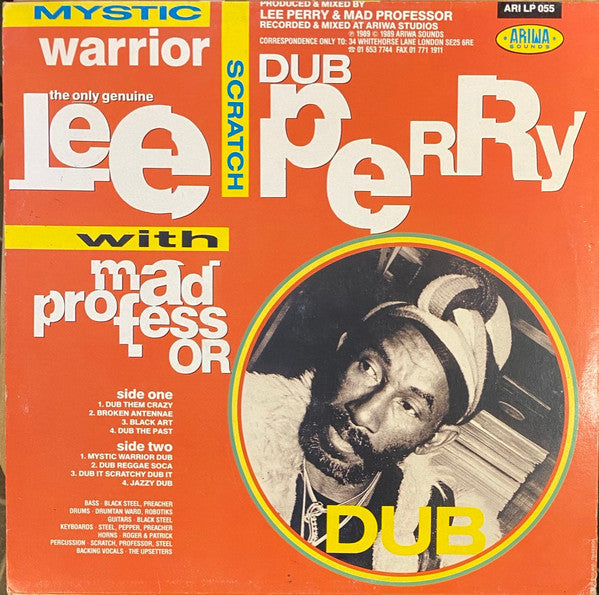 Lee Perry With Mad Professor : Mystic Warrior In Dub (LP, Album, RE)