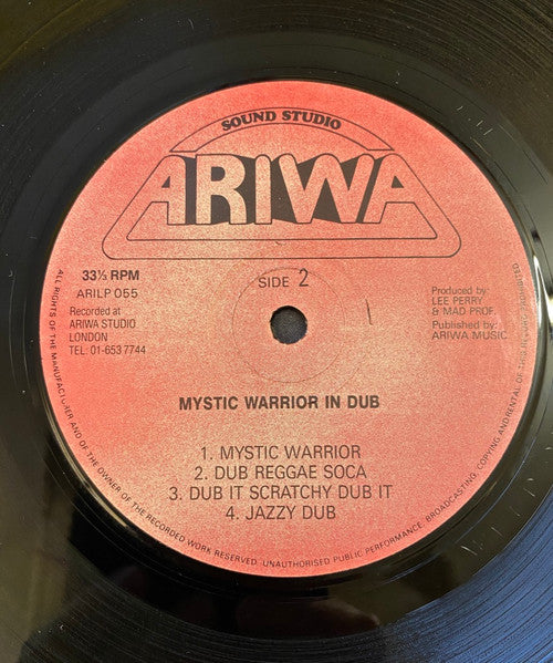 Lee Perry With Mad Professor : Mystic Warrior In Dub (LP, Album, RE)