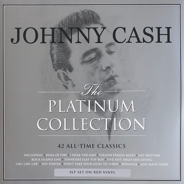 Johnny Cash : The Platinum Collection (3xLP, Comp, Red)