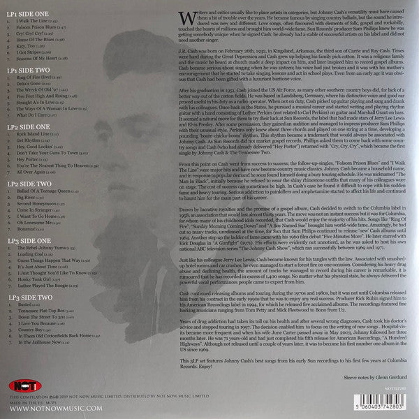 Johnny Cash : The Platinum Collection (3xLP, Comp, Red)