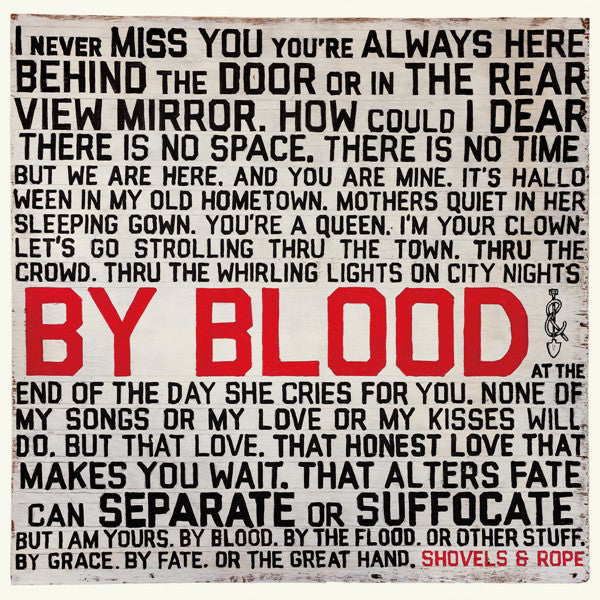 Shovels And Rope : By Blood (CD, Album)