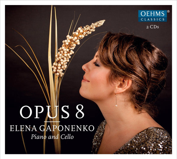 Elena Gaponenko : Opus 8 (2xCD, Album)