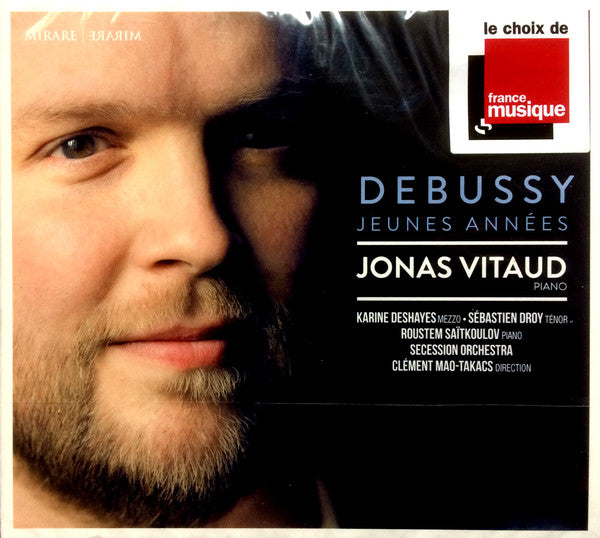 Claude Debussy, Jonas Vitaud : Jeunes Années (2xCD)