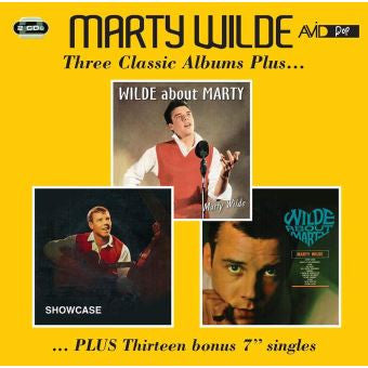 Marty Wilde : Three Classic Albums Plus... (2xCD, Album, Comp)