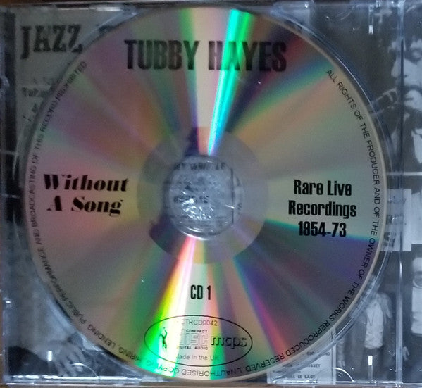 Tubby Hayes : Without A Song: Rare Live Recordings 1954-73 (3xCD, Comp)