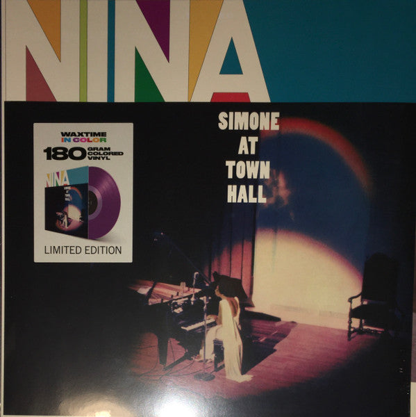 Nina Simone : Nina Simone At Town Hall (LP, Album, Ltd, RE, Pur)