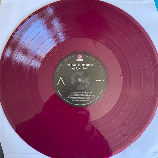 Nina Simone : Nina Simone At Town Hall (LP, Album, Ltd, RE, Pur)