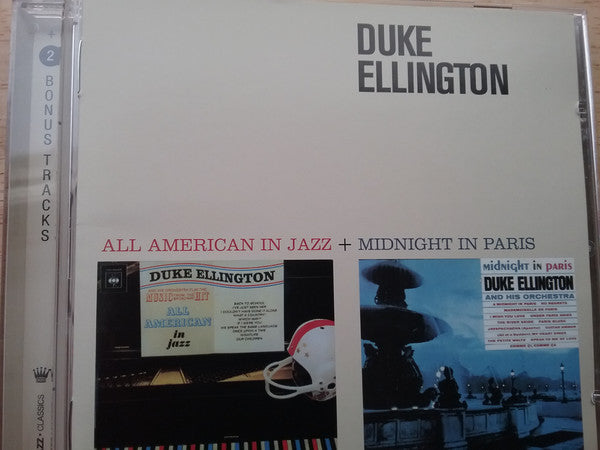 Duke Ellington : All American In Jazz + Midnight In Paris (CD, Album, RM)
