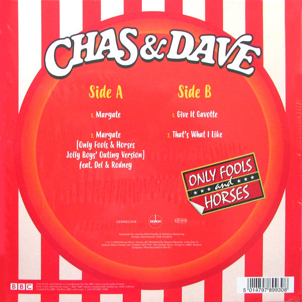 Chas And Dave : Margate (7", EP, RSD, Ltd, Pic)