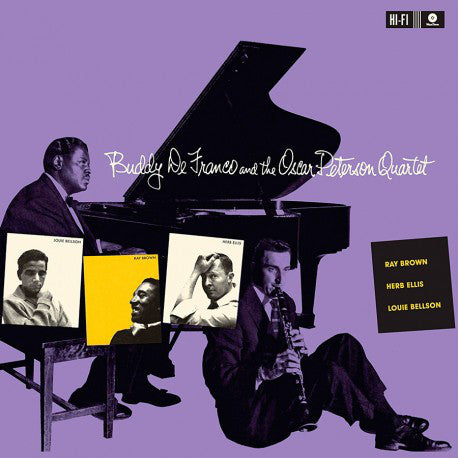 Buddy DeFranco, The Oscar Peterson Quartet : Buddy De Franco And The Oscar Peterson Quartet (LP, Album, Mono, Ltd, RE, RM, 180)