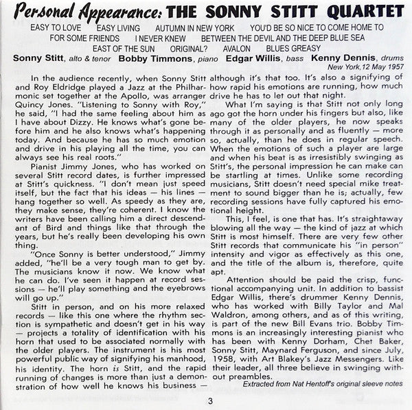 Sonny Stitt : Four Classic Albums (2xCD, Comp, RM)