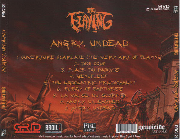 The Flaying : Angry, Undead (CD, Album)