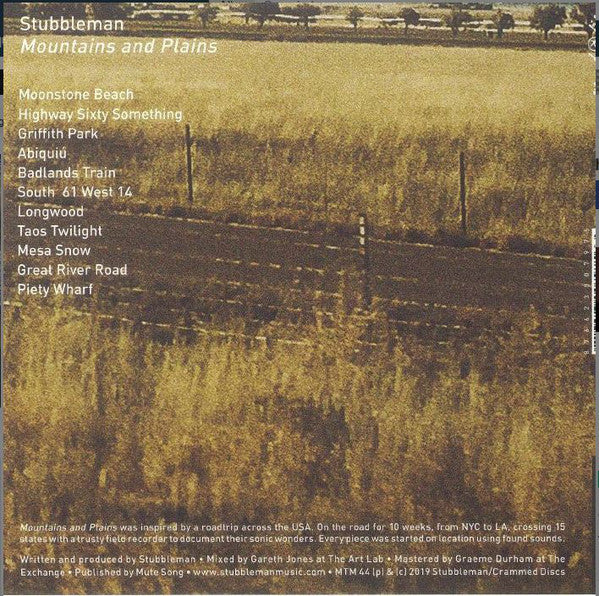 Stubbleman : Mountains And Plains (CD, Album)
