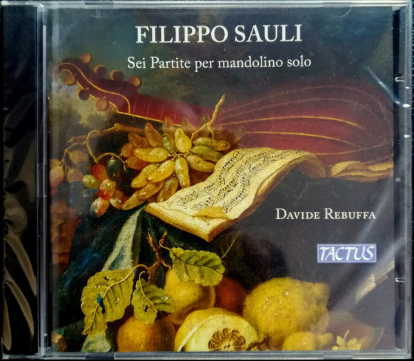 Filippo Sauli : Sei Partite per Mandolino Solo (CD, Album)