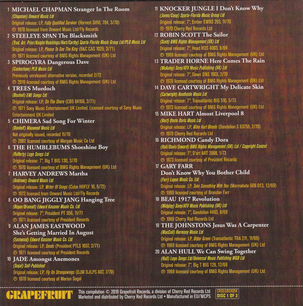 Various : Strangers In The Room: A Journey Through British Folk-Rock (1967-1973) (3xCD, Album, Comp, RM + Box)