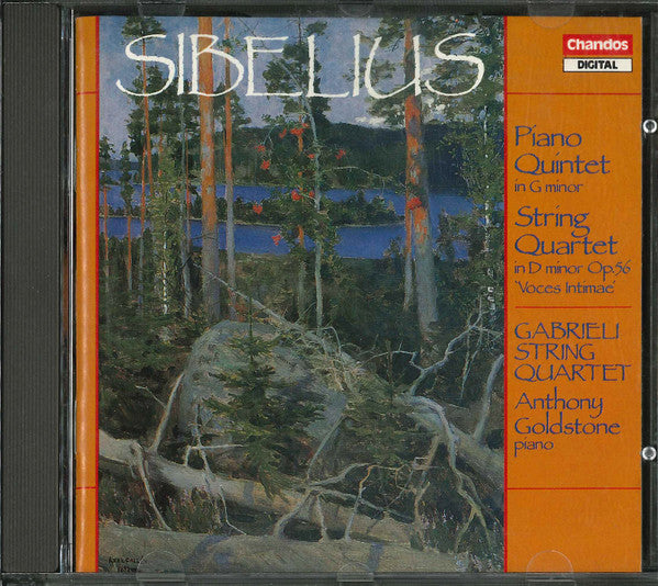 Jean Sibelius, The Gabrieli String Quartet, Anthony Goldstone : Piano Quintet / String Quartet (CD)
