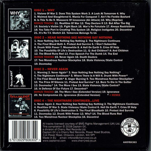 Discharge : 1980-85 (CD, Album, RE + CD, Album, RE + CD, Album, RE + CD)