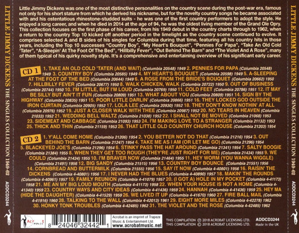 Little Jimmy Dickens : The Singles Collection 1949-62 (2xCD, Comp)